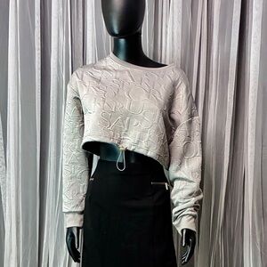 New Mix Light Gray adjustable waist Top